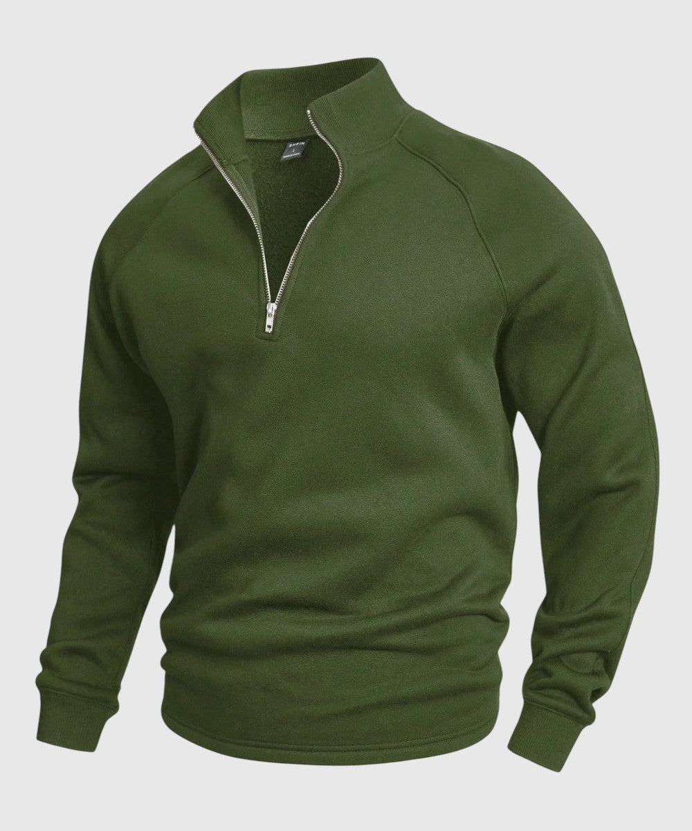 Libuše- Premium svetr s polo zipem