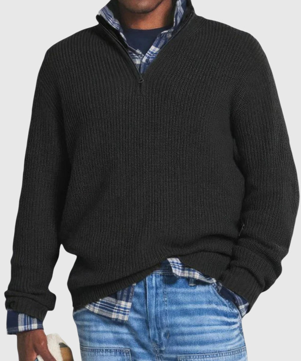 Libuše- Svetr s zipem Diego