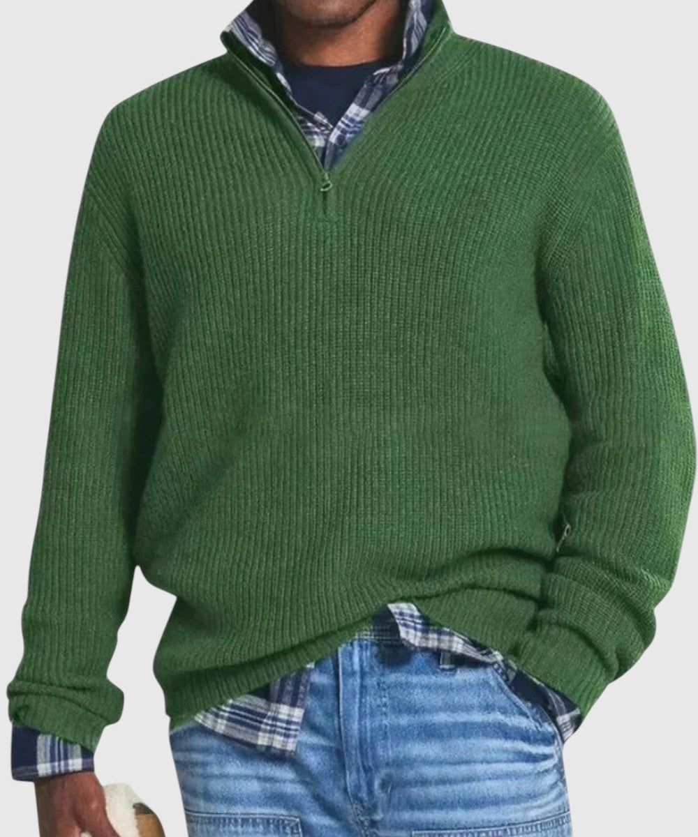 Libuše- Svetr s zipem Diego