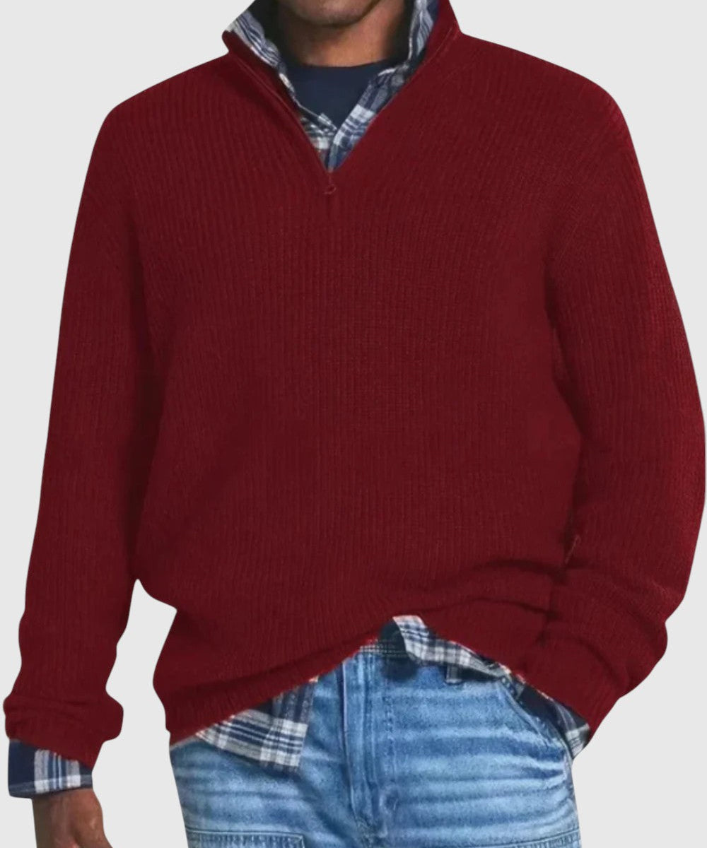 Libuše- Svetr s zipem Diego