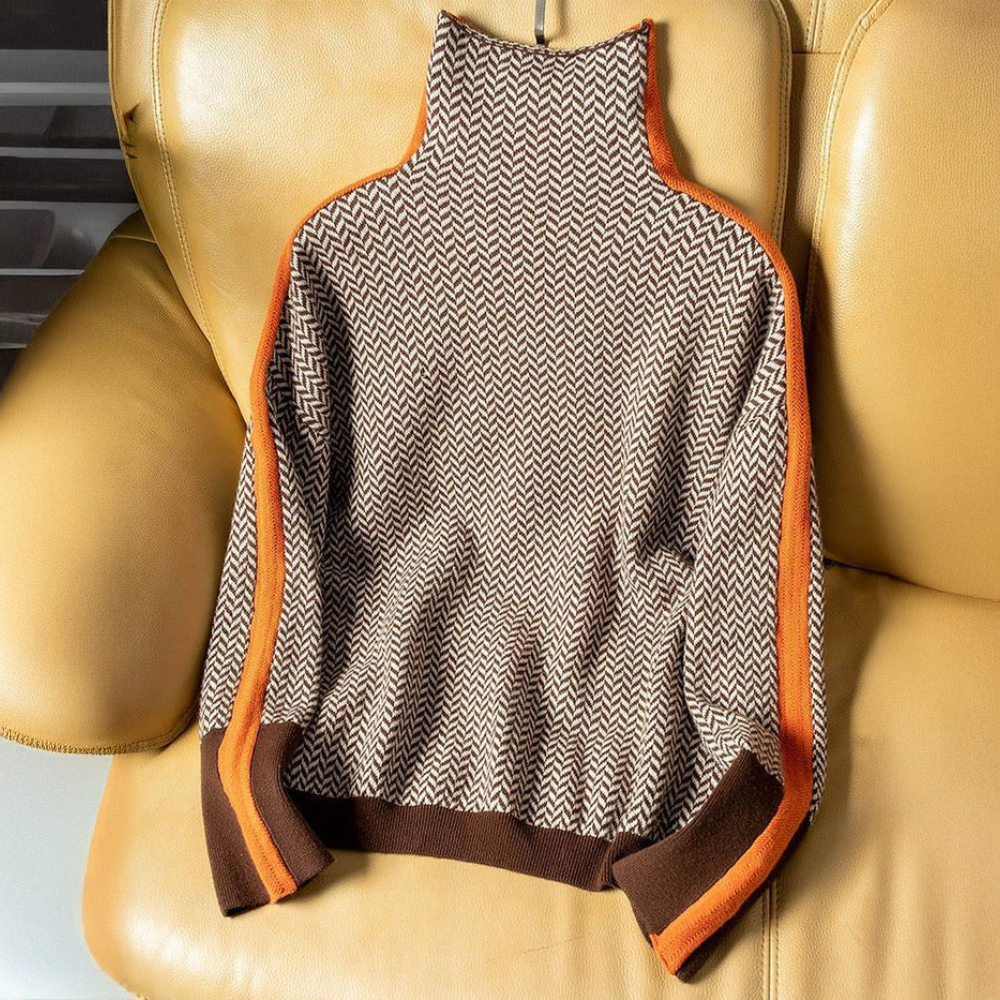 Clemence | Útulný svetr s rolákem Eliora